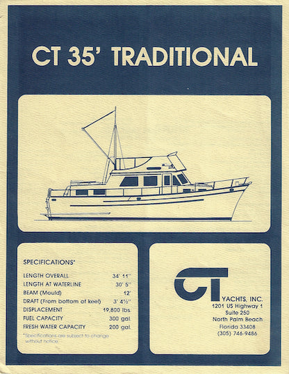 CT 35 Traditional Brochure