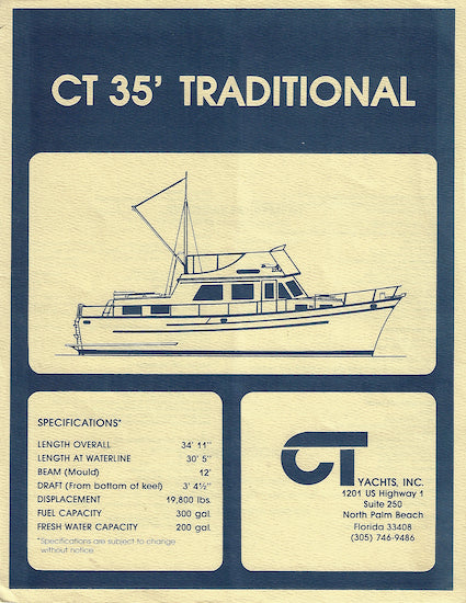 CT 35 Traditional Brochure
