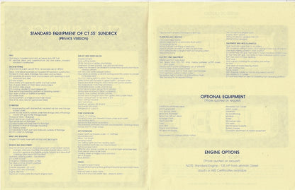 CT 35 Sundeck Brochure