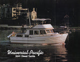 Unviersal Pacific 35 Trawler Brochure