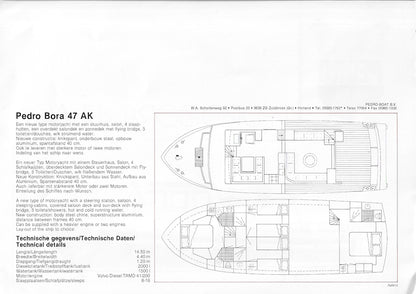 Pedro-Bora 47 AK Specification Brochure