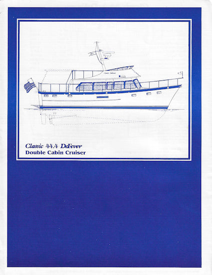 DeFever 44.4 Double Cabin Specification Brochure – SailInfo I ...