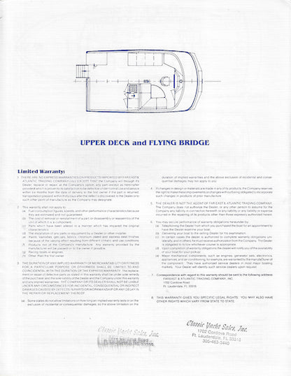 DeFever 44.4 Double Cabin Specification Brochure