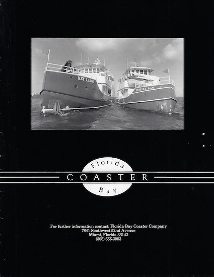 Florida Bay Coaster Brochure