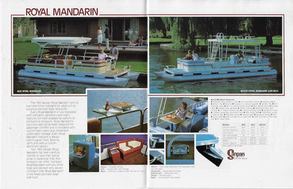 Sanpan 1983 Pontoon Brochure