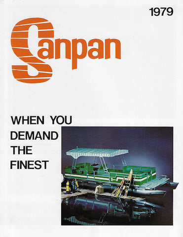 Sanpan 1979 Pontoon Brochure