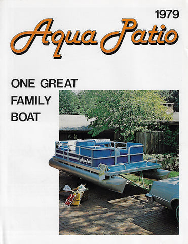Aqua Patio 1979 Pontoon Brochure