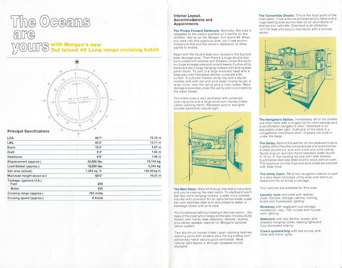 Morgan Out Island 49 Brochure