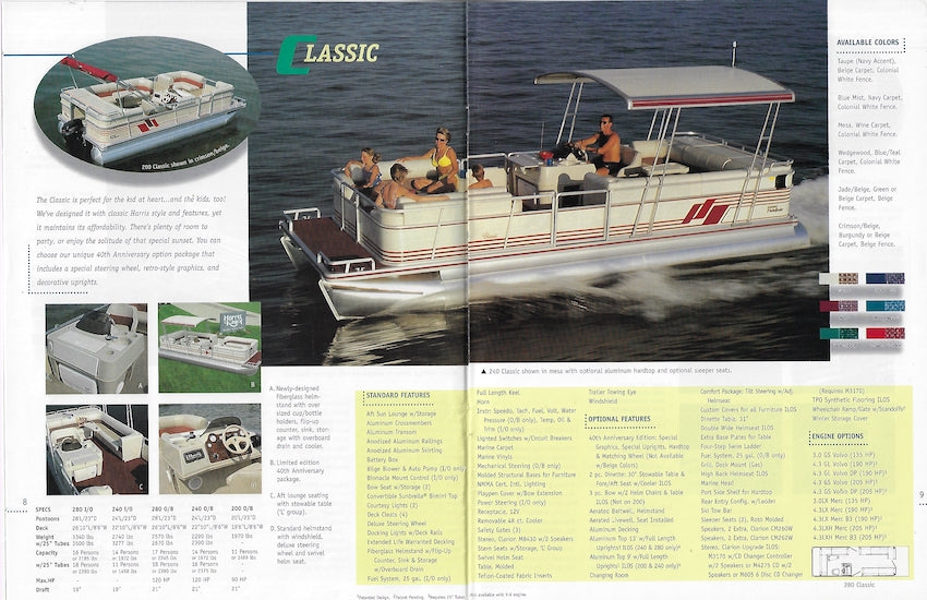 Harris 1997 FloteBote & FloteDek Brochure