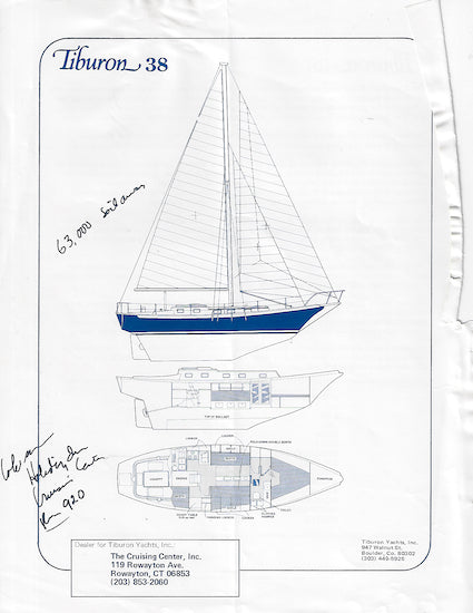 Tiburon 38 Brochure