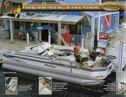 Fisher 2004 Pontoon & Deck Brochure
