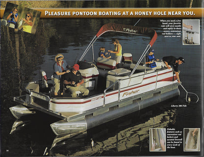Fisher 2004 Pontoon & Deck Brochure