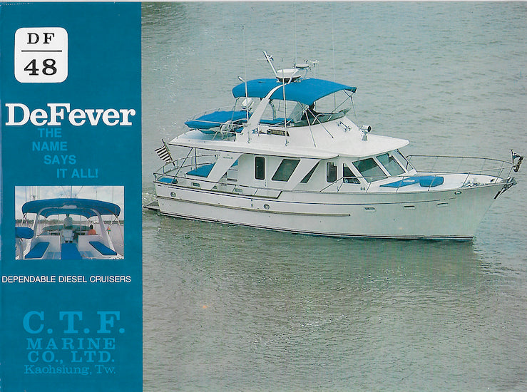 DeFever 48 Brochure – SailInfo I boatbrochure.com