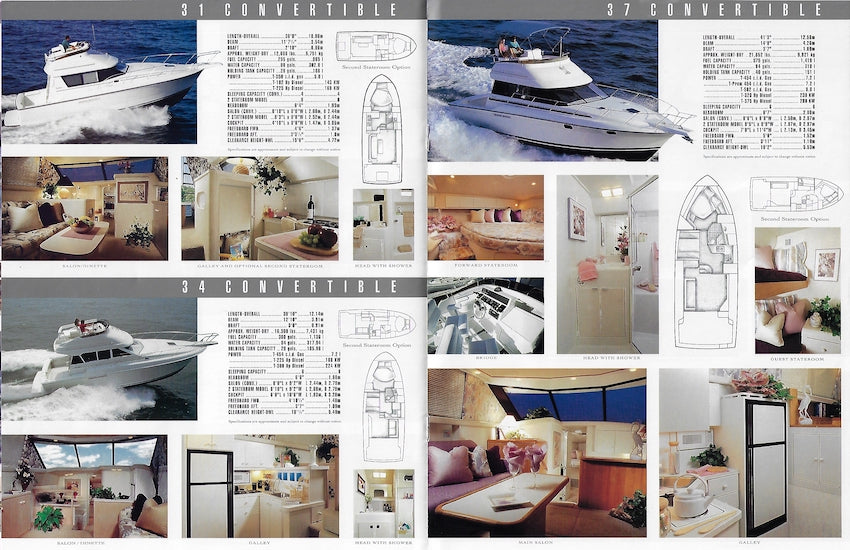 Silverton 1995 Full Line Brochure