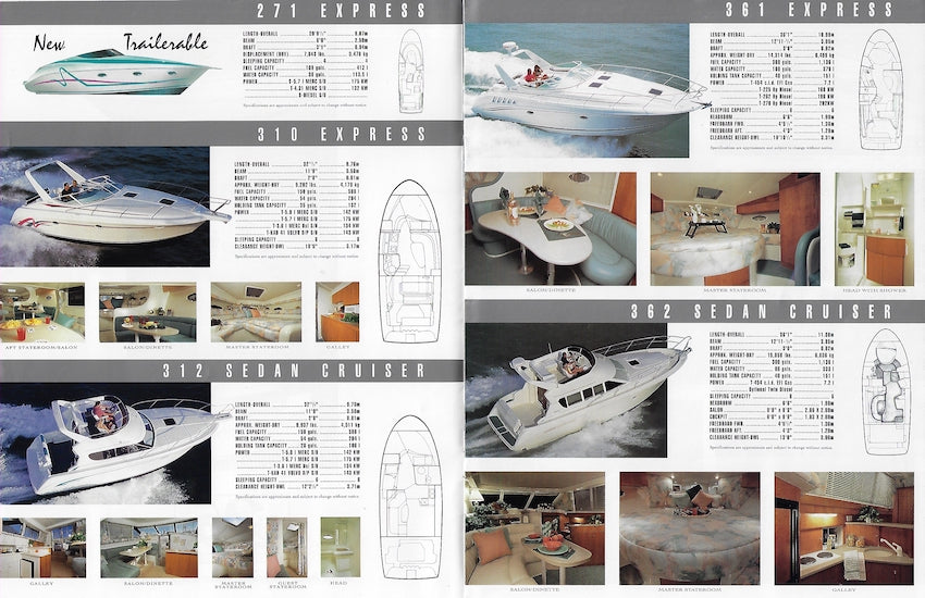 Silverton 1995 Full Line Brochure