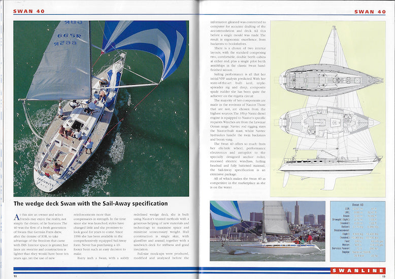 Nautor's Swan 1998 Brochure