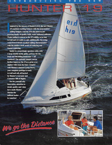 Hunter 19 Brochure
