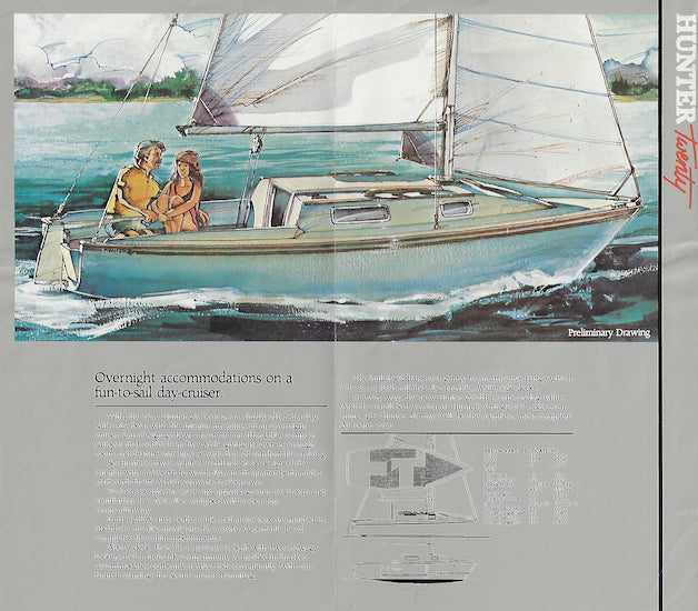 Hunter 1982 Small Boats Brochure
