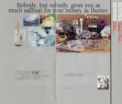 Hunter 1982 Small Boats Brochure