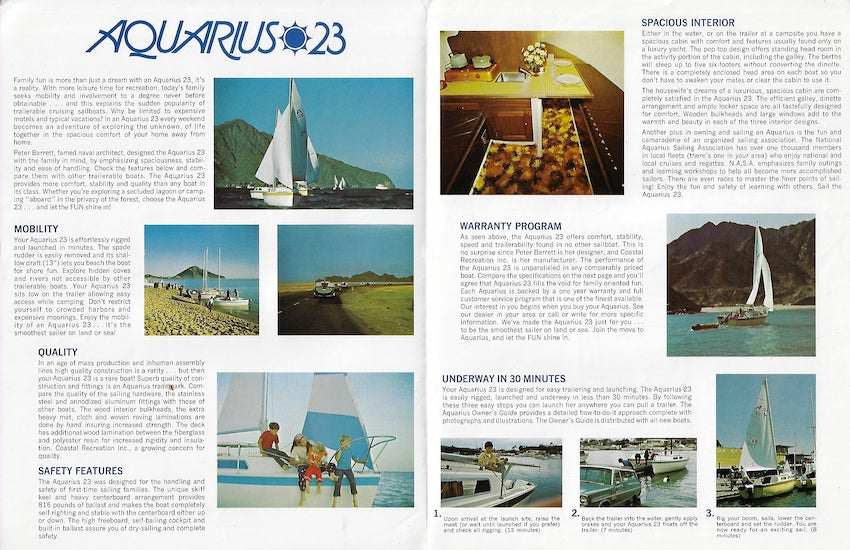 Aquarius 23 Brochure
