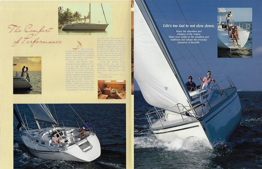 Hunter 37 Legend Brochure