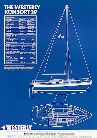 Westerly Konsort 29 Brochure