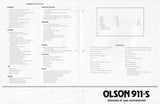 Olson 911S Brochure
