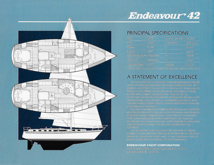 Endeavour 42 Brochure