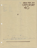 Cape Dory 40 Brochure