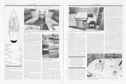 Express 35 Canadian Yachting Magazine Reprint Brochure