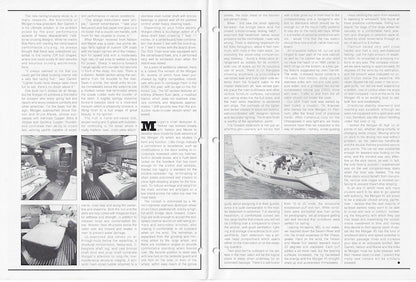 Morgan 45 Sea Magazine Reprint Brochure