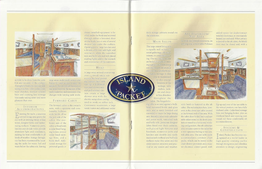Island Packet 320 Launch Brochure
