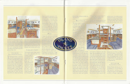 Island Packet 320 Launch Brochure