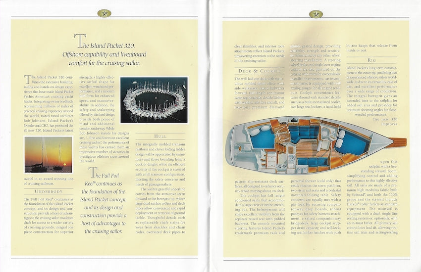 Island Packet 320 Launch Brochure