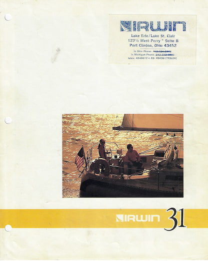 Irwin 31 Brochure