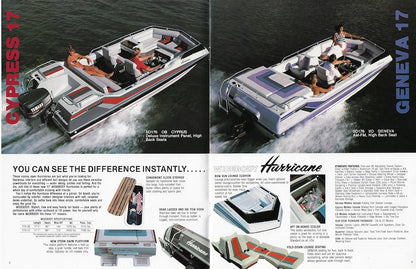 Hurricane 1987 Deck Boat Brochure