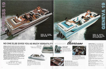 Hurricane 1987 Deck Boat Brochure