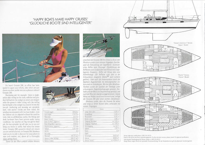 Beneteau Oceanis 390 Brochure