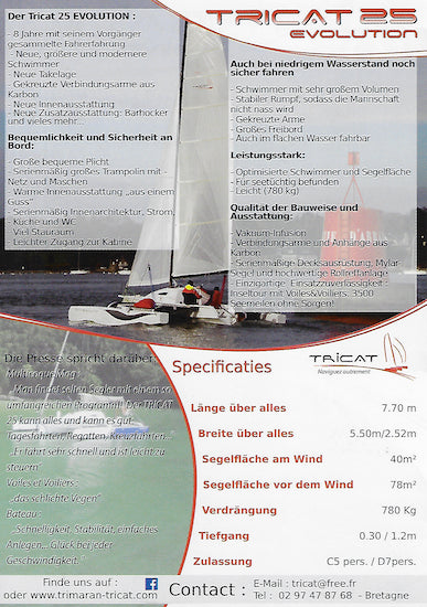 Tricat 25 Evolution Brochure