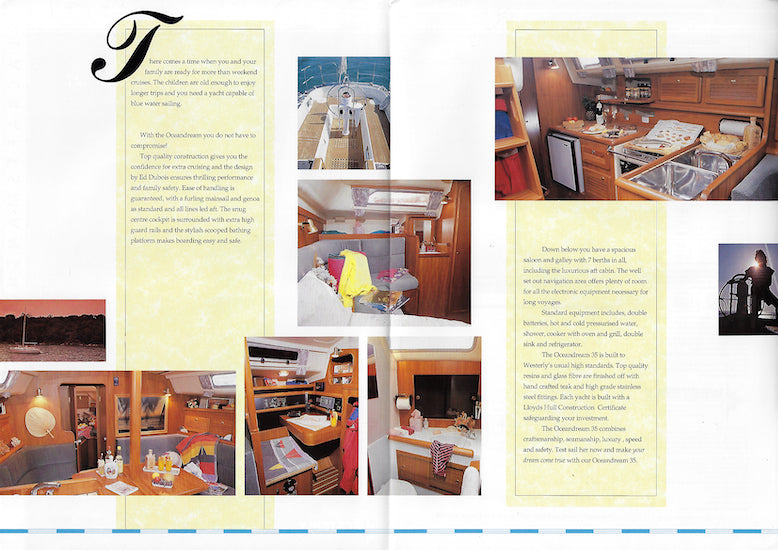Westerly Oceandream 35 Brochure