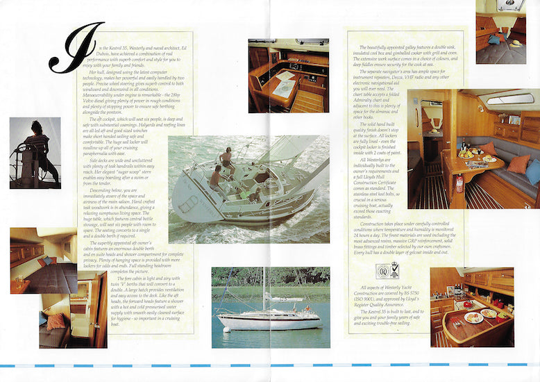 Westerly Kestrel 35 Brochure