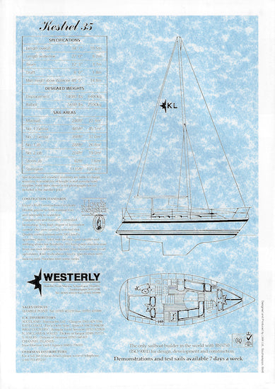 Westerly Kestrel 35 Brochure