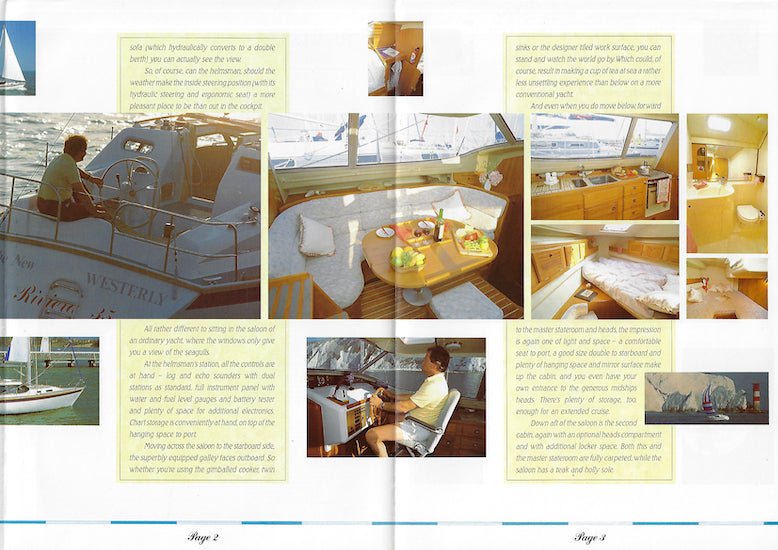 Westerly Riviera 35 Brochure