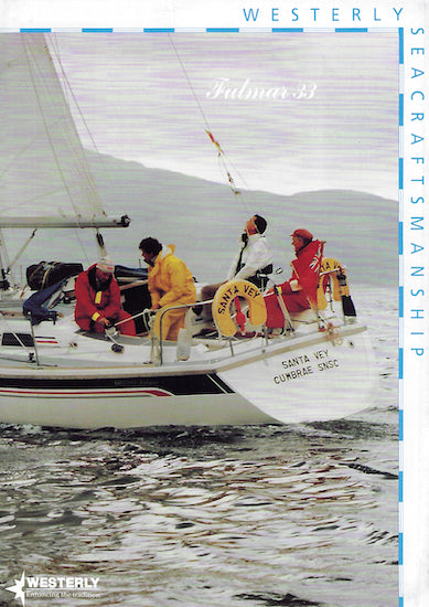 Westerly Fulmar 33 Brochure