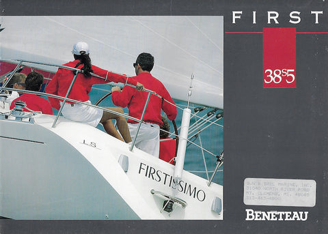 Beneteau First 38s5 Brochure