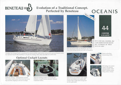 Bénéteau Oceanis 44 Center Cockpit Brochure