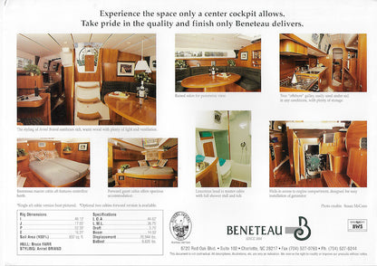 Bénéteau Oceanis 44 Center Cockpit Brochure