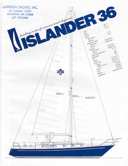 Islander 36 Specification Brochure
