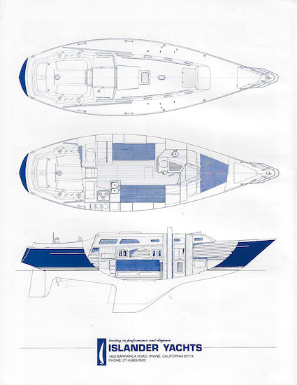 Islander 36 Specification Brochure