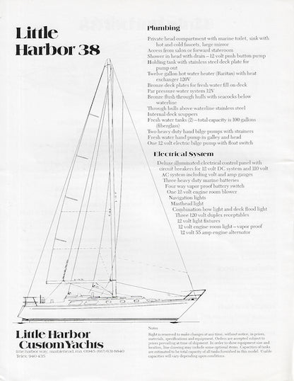 Little Harbor 38 Brochure